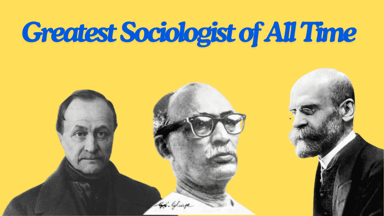 top sociologist of all time